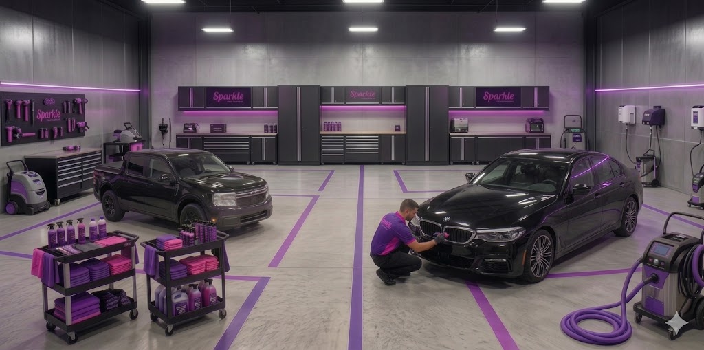 Sparkle Auto Detailing shop in Brigham City Utah